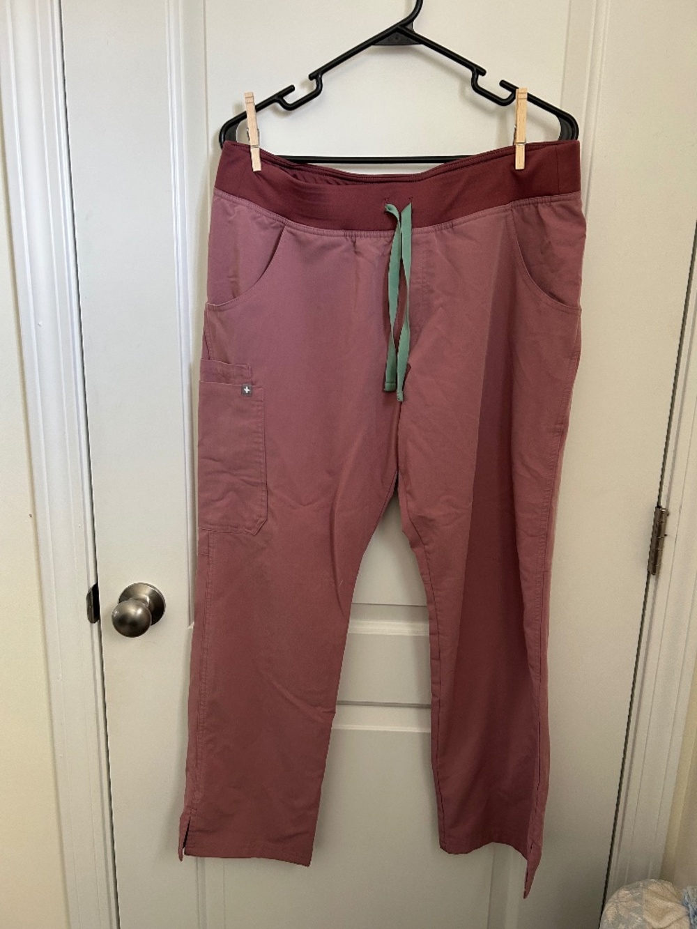 Figs LP Mineral Mauve Pants